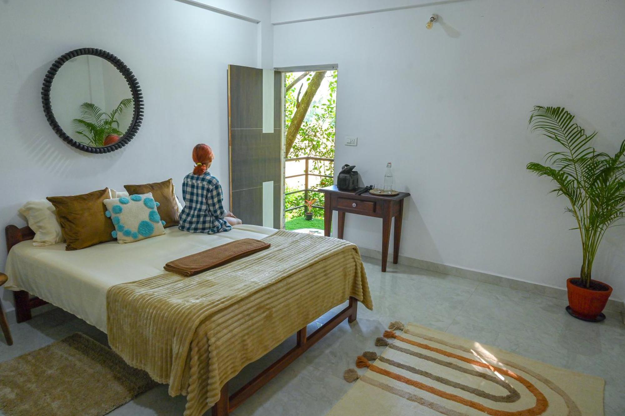 Shell House - Private Stay With Garden View In Arambol Mandrem Ngoại thất bức ảnh